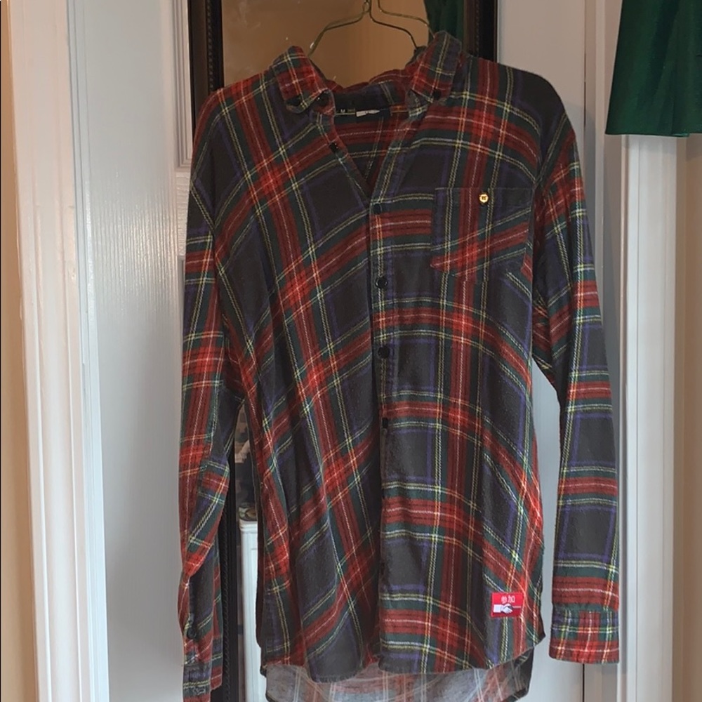 Drop Dead button up long sleeve.